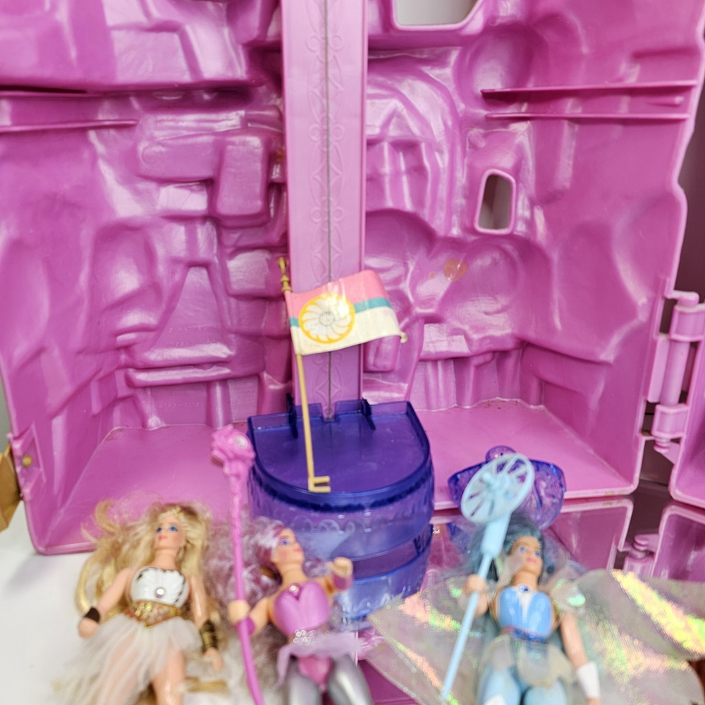 Vintage 80s Mattel Princess Of Power She-Ra Crystal Castle Pieces & Figure MOTU - Picture 12 of 16